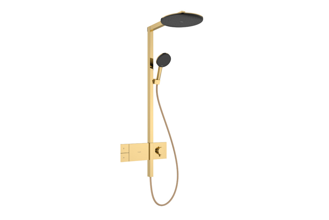 Душова система Raindance Alive S 300 1jet з ShowerSelect Comfort Polished Gold Optic (24582990)