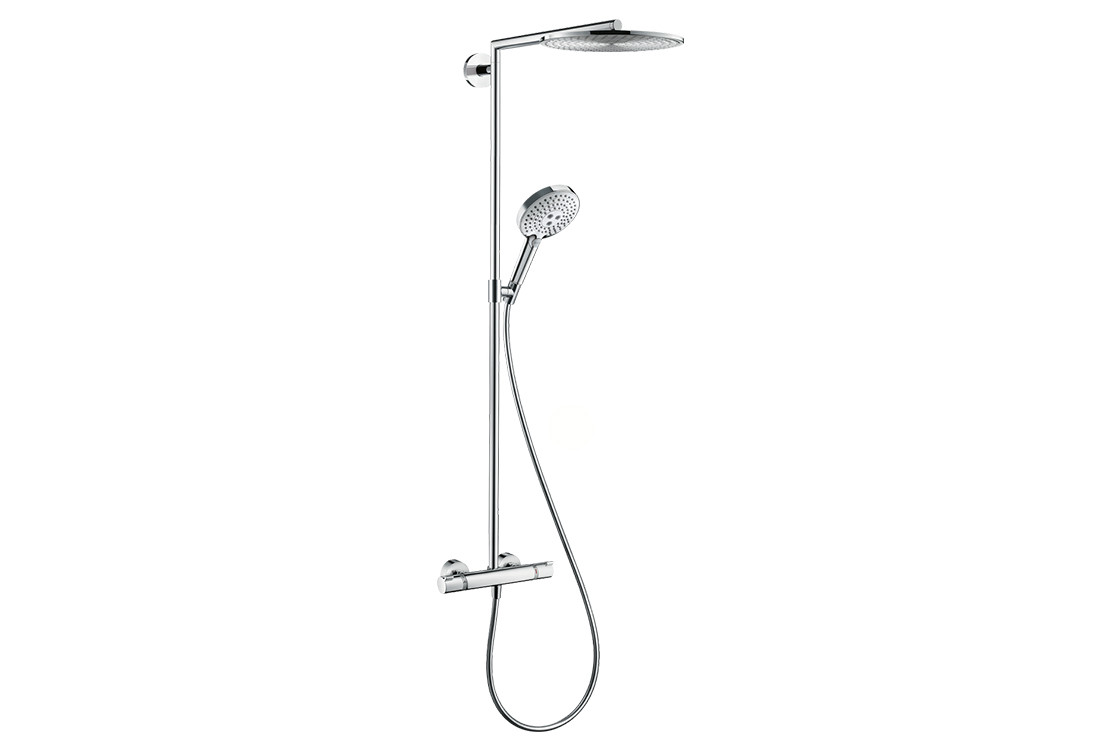Душова система Raindance S Showerpipe 300 1Jet з термостатом, Chrome (27114000)