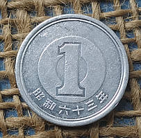 1 ієна 1988 року. Японiя