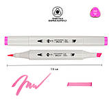 Маркер акварельний SANTI sketch, SM-53, яскраво-рожевий, фото 2