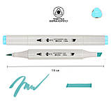 Маркер акварельний SANTI sketch SM-21, м'ятний, фото 2