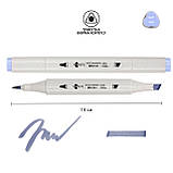 Маркер акварельний SANTI sketch SM-47, сизий, фото 2