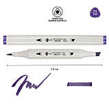 Маркер акварельний SANTI sketch, SM-68, темно-фіолетовий, фото 2