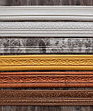 Гнучкий Самоклеючий Плінтус/Багет в рулоні "Білий" 230*8.5 см. Товщина 5 мм., фото 8