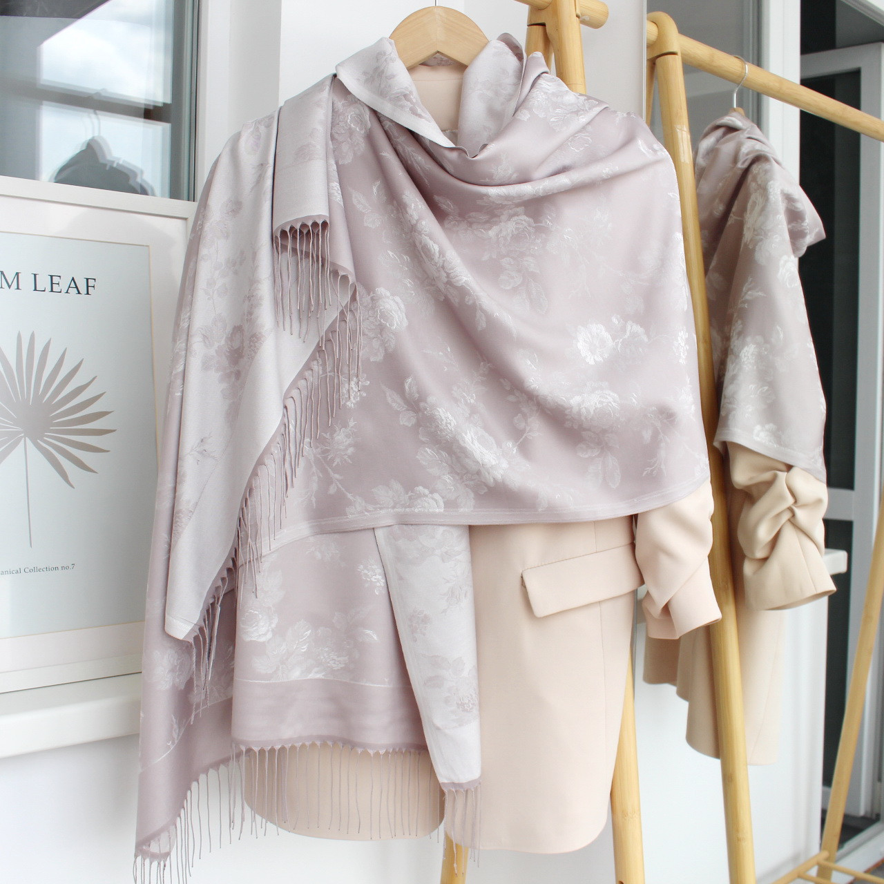 Шарф турецький "Хамелеон троянда " 167150, фото 1