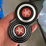 Спінер Marvel Щит Капітана Америки - Spinner Black Shield (AS-186905), фото 3