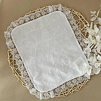 Серветка "Хрестильний оберіг" для хліба Молочний Кулір арт.91448958  29*34 см.(р)