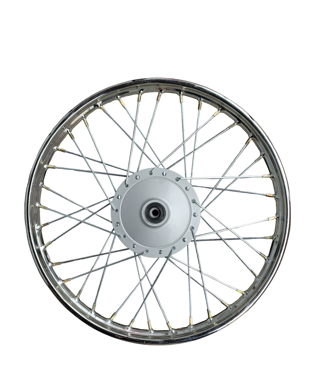 Передній спицьований диск R17 посилений для мопеда Delta, Alpha, Active, Sabur