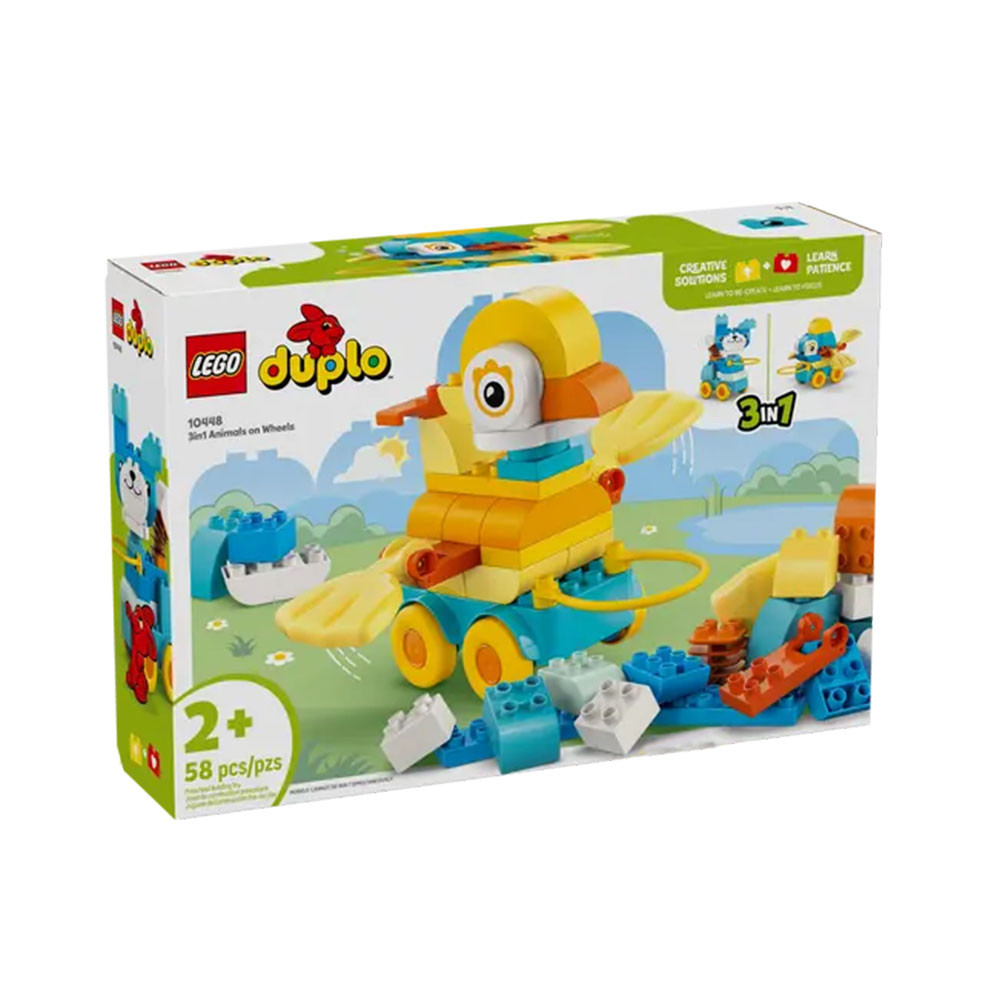 Конструктор Тварині на колесах 3в1, фото 1