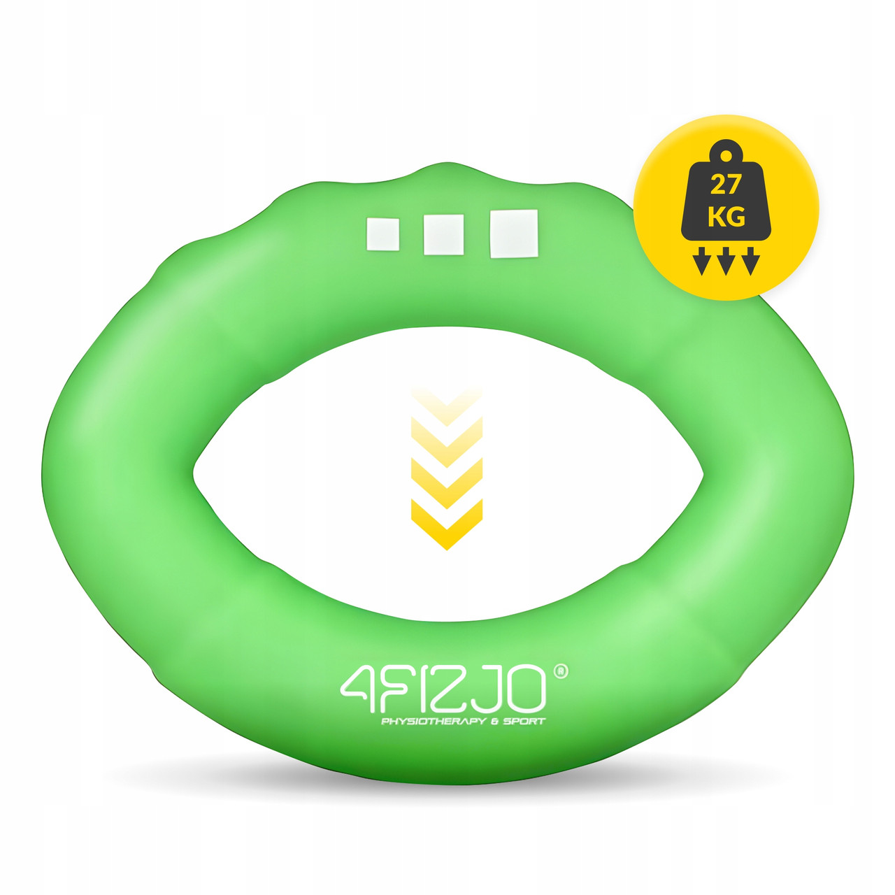 Еспандер кистьовий силіконовий 4FIZJO Light 13 кг Green (P-5907739313737)