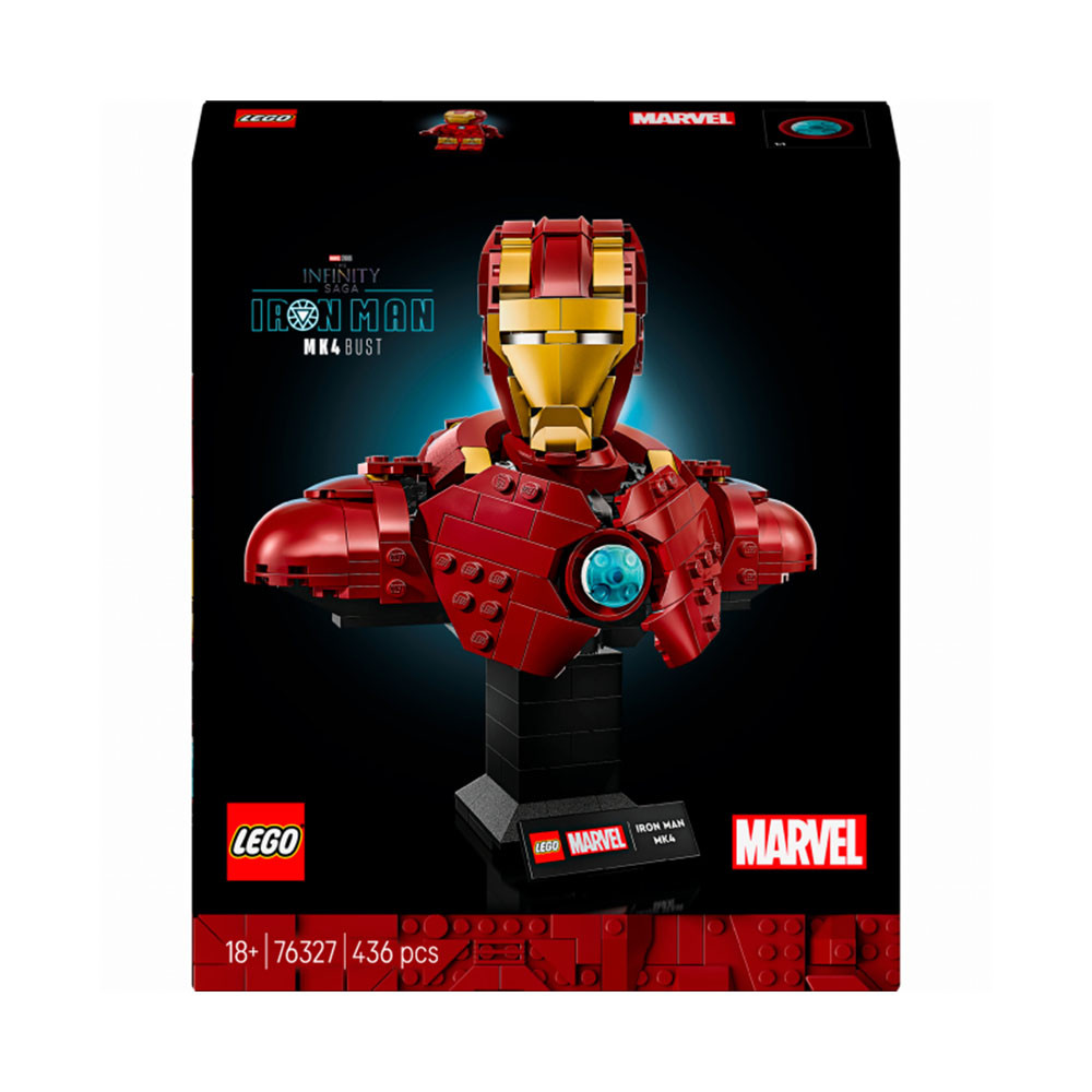 Конструктор Бюст Залізної Людини MK4, фото 1