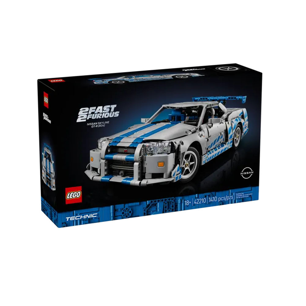 Конструктор Подвійний форсаж Автомобіль Nissan Skyline GT-R (R34), фото 1