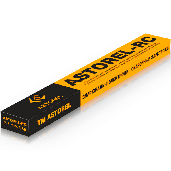 Електроди ASTOREL-RC 3мм 1кг, фото 1