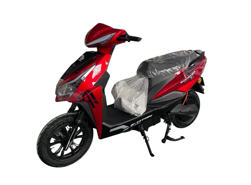 Електроскутер E-Titan Booster 12" Black Red