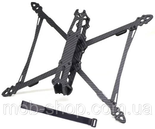 Карбонова рама для квадрокоптера 10" Mark4 V2 427мм black для дрону