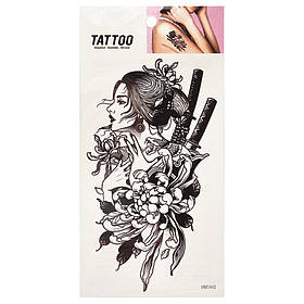 Тимчасове татуювання "Дівчина зі змією Tattoo" Bambi 1020-HM1443, Toyman