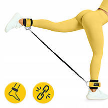 Манжети для тяги 4FIZJO Ankle Strap 2 шт 4FJ0414, фото 5