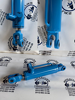 Гідроциліндр ЦС80 МТЗ, Т-40 сіялки навіски (рогатий) ГЦ 80х40х200.515 з пальцями Мс75/30xS-3(4).44.1