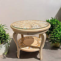 Декоративний столик журнальний Ванільний прованс