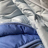 Ковдра ОДА літня Євро 200*215 см., Стьобана ковдра ODA наповнювач хлопок - Хлопкопон, фото 3