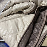 Ковдра ОДА літня Євро 200*215 см., Стьобана ковдра ODA наповнювач хлопок - Хлопкопон, фото 3