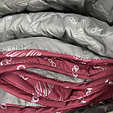 Ковдра літня двоспальна 175*215 см. Фабрична стьобана сертифікована ковдра ODA, фото 3