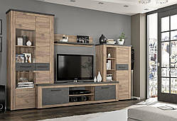 Вітальня Монтреал колір Дуб крафт тютюно/Матера