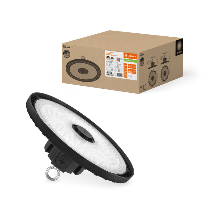 LED світильник Ledvance HB P 150W 840 110DEG IP66 PS HIGH BAY 4058075844315, фото 1