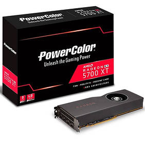Відеокарта AMD Radeon RX 5700 XT 8GB PowerColor (AXRX 5700XT 8GBD6-M3DH) Б/В
