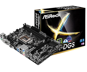 Материнська плата ASRock B85M-DGS LGA 1150 (B85M-DGS) Б/В