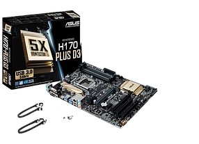 Материнська плата Asus H170-PLUS D3 LGA 1151v1 (H170-PLUS D3) Б/В