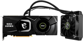 Відеокарта GeForce RTX 2080 8GB MSI Sea Hawk X (RTX 2080 SEA HAWK X) Б/В