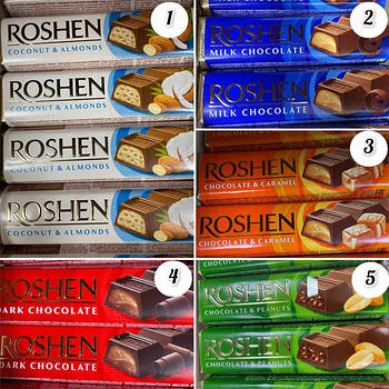 Батончики Roshen