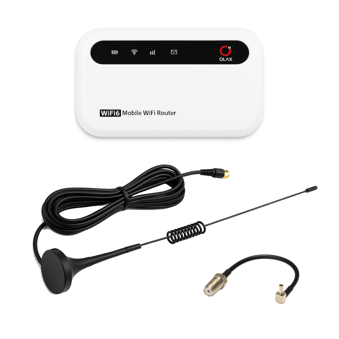 Комплект в авто 4G роутер Olax 985 + автоантена 7 дБ