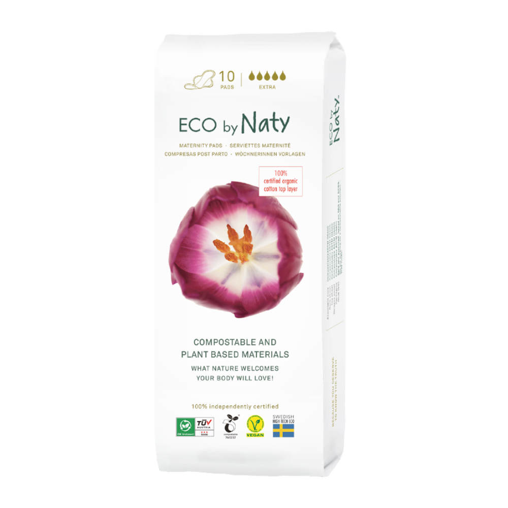 Післяпологові органічні прокладки Eco by Naty 10 шт