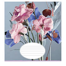 Зошит 36 аркушів клітинка "Поліграфіст" / Квітковий цвіт, фото 2