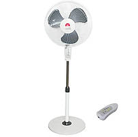 Вентилятор підлоговий WimpeX WX 1604 RC 100 Вт Білий (2104618588)