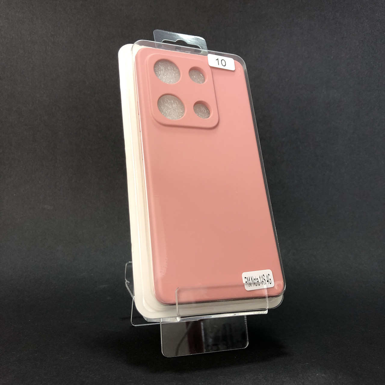 Чохол для телефона Xiaomi Redmi Note 14s (4G) Silicone Original FULL No10 Pink (4you)