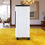 Мобільний кондиціонер Crownberg з контейнером на 4 л води кліматичний комплекс охолодження 4в1 зволожувач, фото 4