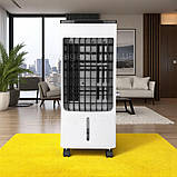 Мобільний кондиціонер Crownberg з контейнером на 4 л води кліматичний комплекс охолодження 4в1 зволожувач, фото 2