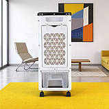 Мобільний кондиціонер Crownberg з контейнером на 4 л води кліматичний комплекс охолодження 4в1 зволожувач, фото 5