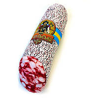 Ковбаса Гуцульська, м'яка дитяча іграшка, біла, 50 см