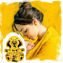 Сольова грілка багаторазова "Собачка" 16*12 см