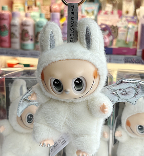 М'яка іграшка Лабубу з крилами брелок колекційний Zimomo