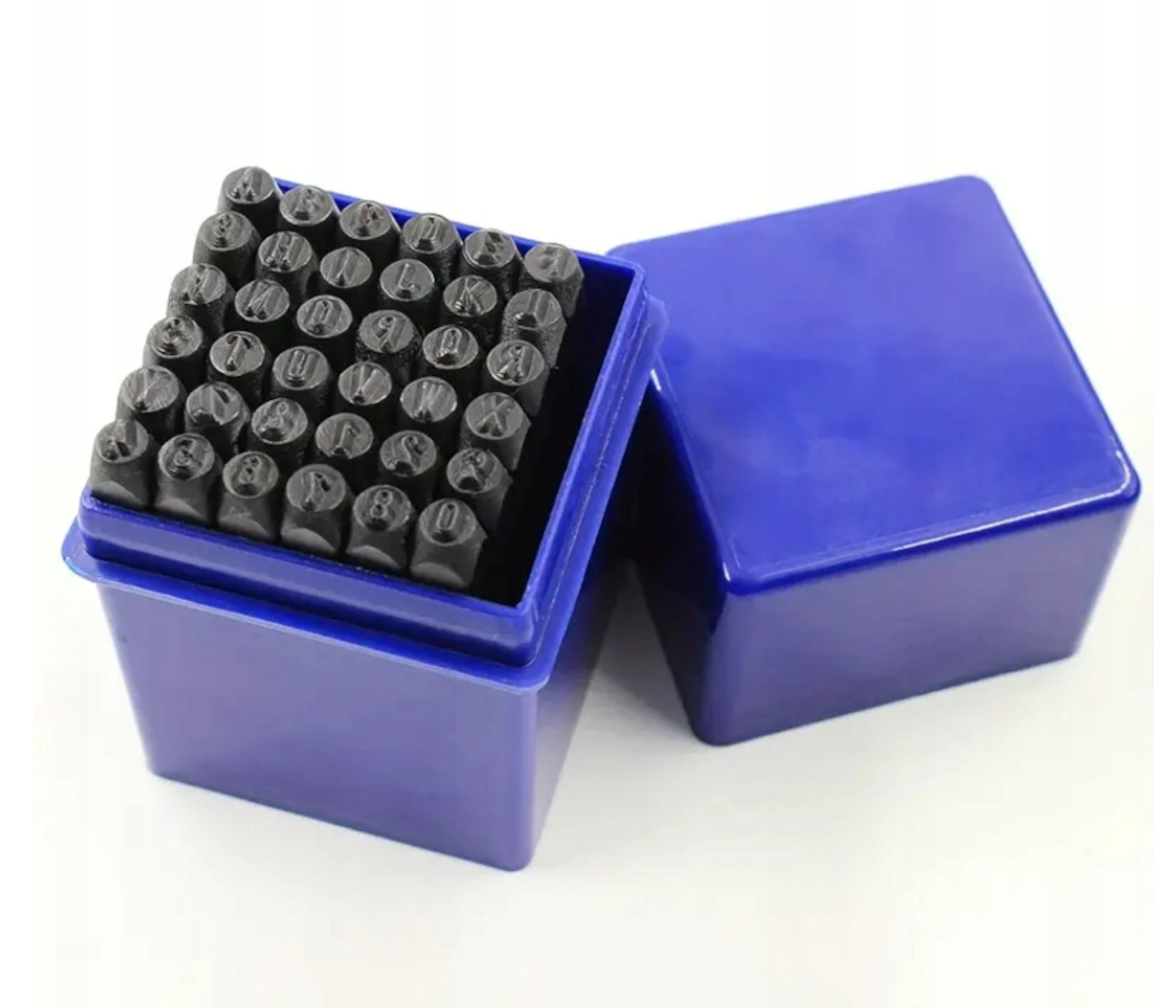 Клейма букв + цифровые 6 мм 36 шт STONER S12101, фото 1