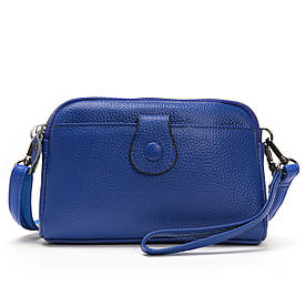 Сумка клатч жіноча шкіряна ALEX RAI 88085 royal blue