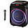 Автономна переносна колонка ZXX Boom BOX Cube 250 ватів бездротовий мікрофон (2MIC+MP3+USB+BT) 8", фото 4