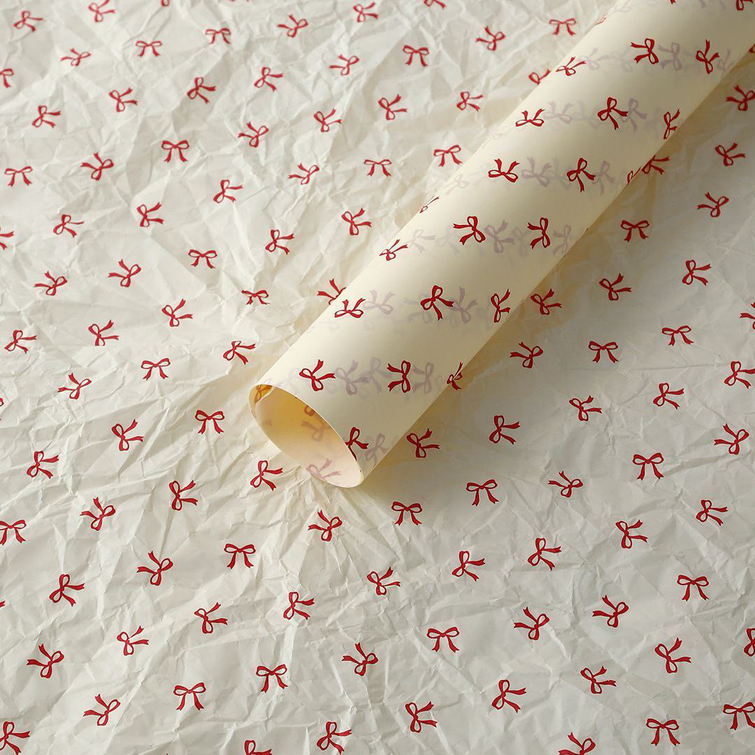 Папір тишею 50х70 см для квітів із візерунком паковання 5 шт., фото 1