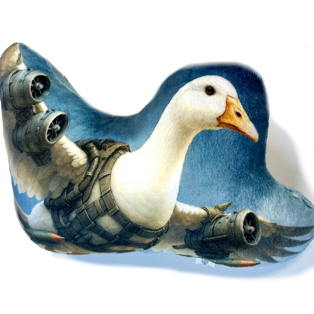 Гусіні Бомбіні, м'яка дитяча іграшка, 50 см, фото 1