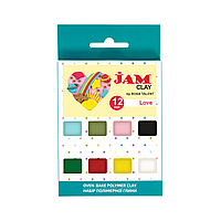 Набір пластики Love 12×20г Jam Clay ROSA Talent [CD]